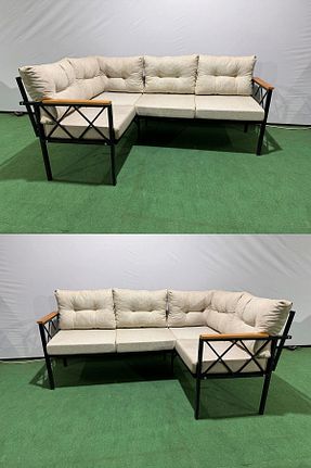 ست باغچه بژ فلزی adımshops - کد 777685183
