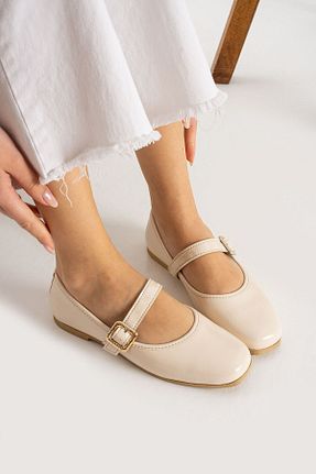 بابت بژ زنانه چرم مصنوعی AlbiShoes - کد 902708886