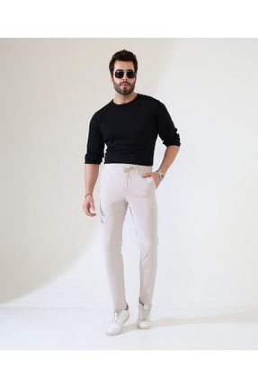 شلوار سفید مردانه بافتنی Sunello - کد 902703927