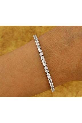 دستبند نقره زنانه 925 عیار Silveranka - کد 364777780