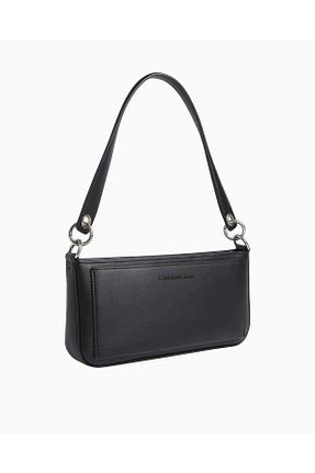 کیف دوشی مشکی زنانه پلی اورتان Calvin Klein - کد 883490108
