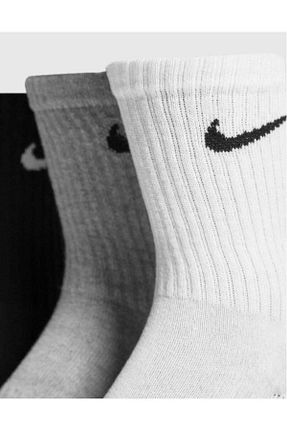 جوراب اسپرت مشکی زنانه پنبه ای Nike - کد 876537252