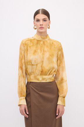 بلوز زرد زنانه Batik adL - کد 904607923