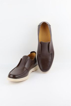 کفش کژوال قهوه ای مردانه پاشنه کوتاه (1 - 4 سانتی متر) HARRY MANSON - کد 735993573