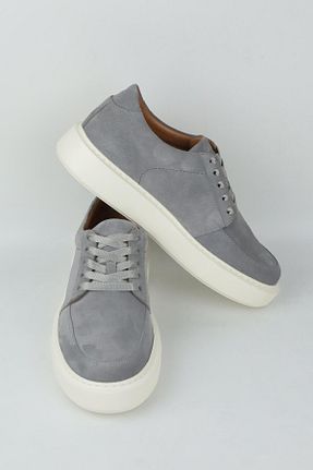 کفش کژوال طوسی مردانه جیر HARRY MANSON - کد 799721059
