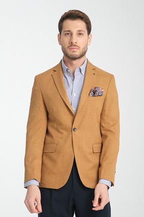 کت بلیزر نارنجی مردانه اسلیم فیت Frappoli - کد 900773582