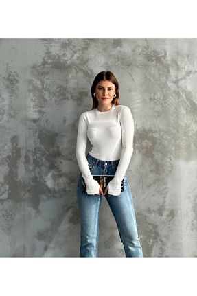 بلوز نباتی زنانه ساده CALİENTE - کد 902741146