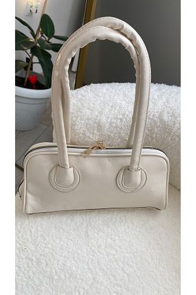 کیف دوشی بژ زنانه چرم مصنوعی MODA - کد 902773810