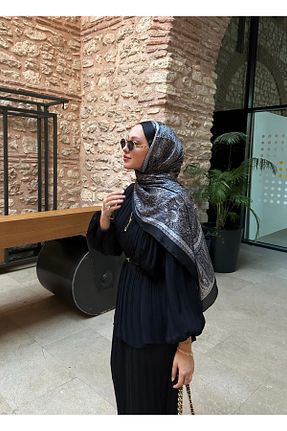 شال مشکی زنانه پلی استر ARMANDA - کد 868369283