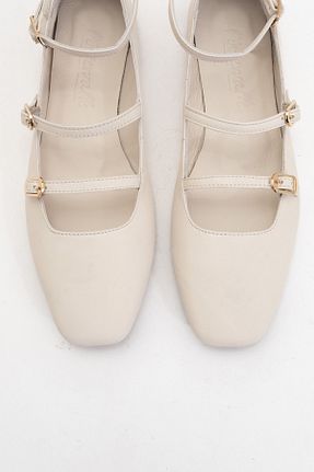 بابت بژ زنانه چرم خالص luvishoes - کد 902785937