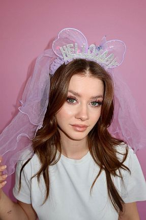 تاج بنفش زنانه Takıştır - کد 902790649