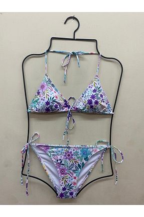 ست بیکینی رنگی زنانه لیکرا XORVİO - کد 902811656