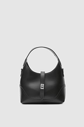 کیف پستچی مشکی زنانه چرم مصنوعی Shule Bags - کد 904073423