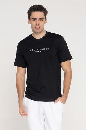 تیشرت مشکی مردانه رگولار Jack & Jones - کد 894326956