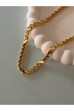 گردنبند جواهر زرد زنانه استیل ضد زنگ ADORN JEWELRY - کد 902831127