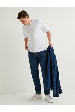 تیشرت سفید مردانه رگولار Koton - کد 831846642