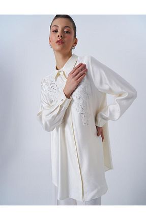 تونیک حجاب نباتی بافتنی Kayra - کد 902889126