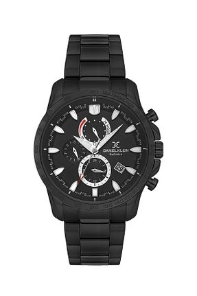 ساعت مچی مشکی مردانه 44 میلی متر Daniel Klein - کد 898665381
