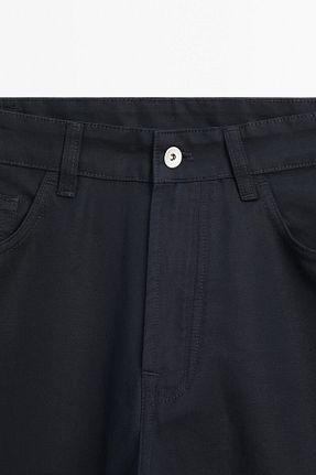 شلوار جین آبی مردانه پاچه لوله تفنگی Massimo Dutti - کد 902910062