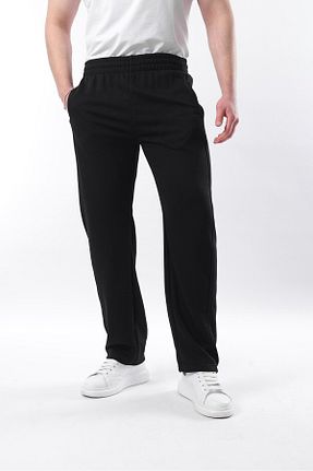 شلوار کرمگن مشکی مردانه Relaxed Madmext - کد 902914004