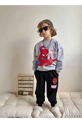 ست بالاتنه و پائین تنه رنگی بچه گانه بافتنی Nil Kids - کد 904105934