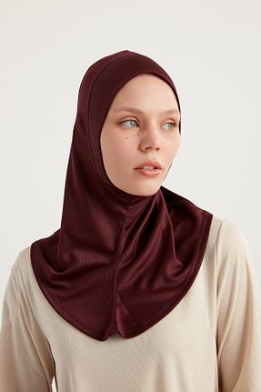 کلاه شنای حجاب زرشکی زنانه FD SPORTS - کد 854740267