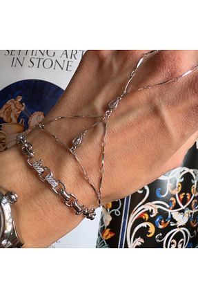 دستبند نقره زنانه 925 عیار Saras Jewels - کد 902936710
