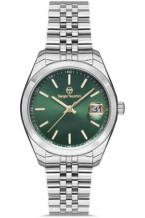 ساعت مچی سبز زنانه 31-35 میلی متر Sergio Tacchini - کد 754562338