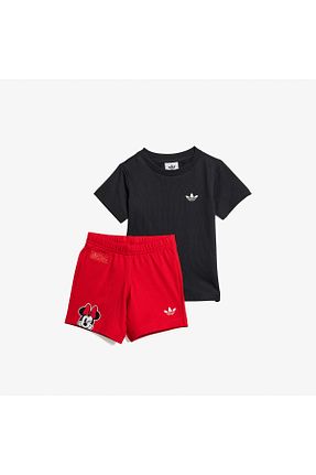 شلوارک و برمودا مشکی بچه گانه رگولار adidas - کد 902958901