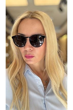 عینک آفتابی مشکی زنانه 50 BLACK - کد 902951113