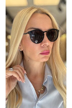 عینک آفتابی مشکی زنانه 50 BLACK - کد 902951113