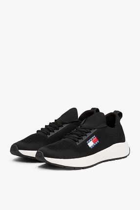 کفش اسنیکر مشکی مردانه بند دار Tommy Hilfiger - کد 901396614