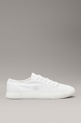 کفش اسنیکر سفید مردانه بند دار Calvin Klein - کد 901861210