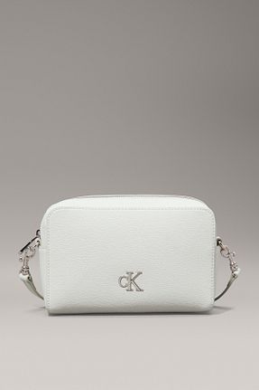 کیف دستی طوسی زنانه ابعاد کوچک Calvin Klein - کد 901865442