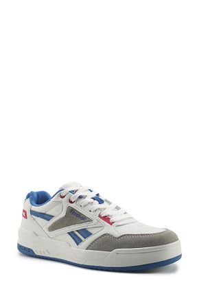 کفش اسنیکر طوسی مردانه بند دار Reebok - کد 899074090