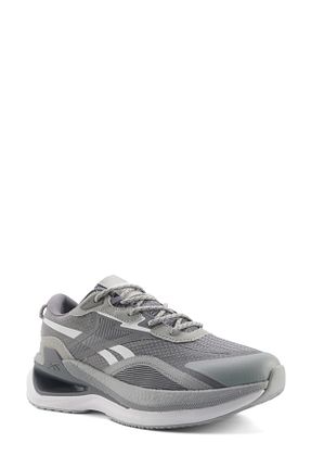 کفش اسنیکر طوسی مردانه بند دار Reebok - کد 899074097