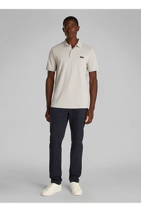 پولوشرت طوسی مردانه Calvin Klein - کد 902338415