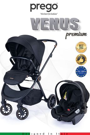 سیستم مسافرتی کالسکه کودک مشکی Çift Yönlü Prego - کد 891744179