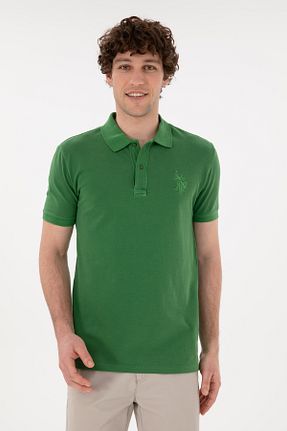 پولوشرت سبز مردانه پارچه U.S. Polo Assn. - کد 866564670
