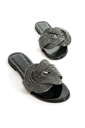 دمپائی مشکی زنانه پلی اورتان diclepolat - کد 827832656
