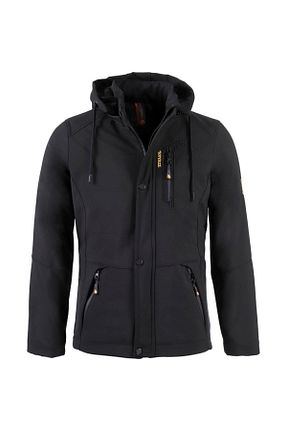 کاپشن اسپرت مشکی مردانه Fitted Gavazzi - کد 49798924