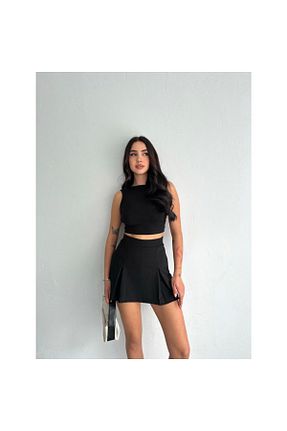 لباس مشکی زنانه بافتنی LUCKY LİFE - کد 901343588