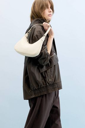 کیف دوشی نباتی زنانه پلی اورتان Pull & Bear - کد 901345289