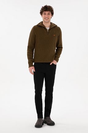 شلوار مشکی مردانه بافتنی U.S. Polo Assn. - کد 866170840