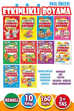 کتاب های رنگ آمیزی Harika Kitap - کد 455332290