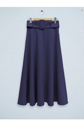 دامن سرمه ای زنانه پلی استر MACMODA - کد 901367770