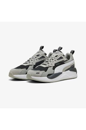 کفش پیاده روی طوسی مردانه چرم مصنوعی Puma - کد 894022359