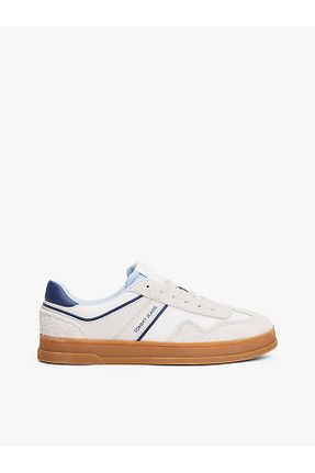 کفش اسنیکر طوسی زنانه بند دار Tommy Hilfiger - کد 901400358