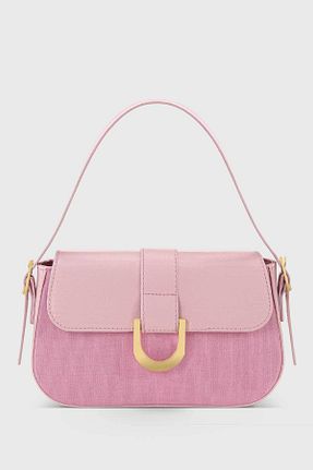 کیف دستی صورتی زنانه پارچه ای Housebags - کد 902391693