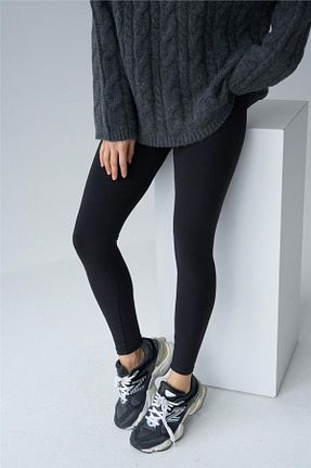 ساق شلواری مشکی زنانه بافتنی Butik Belvita - کد 901401138